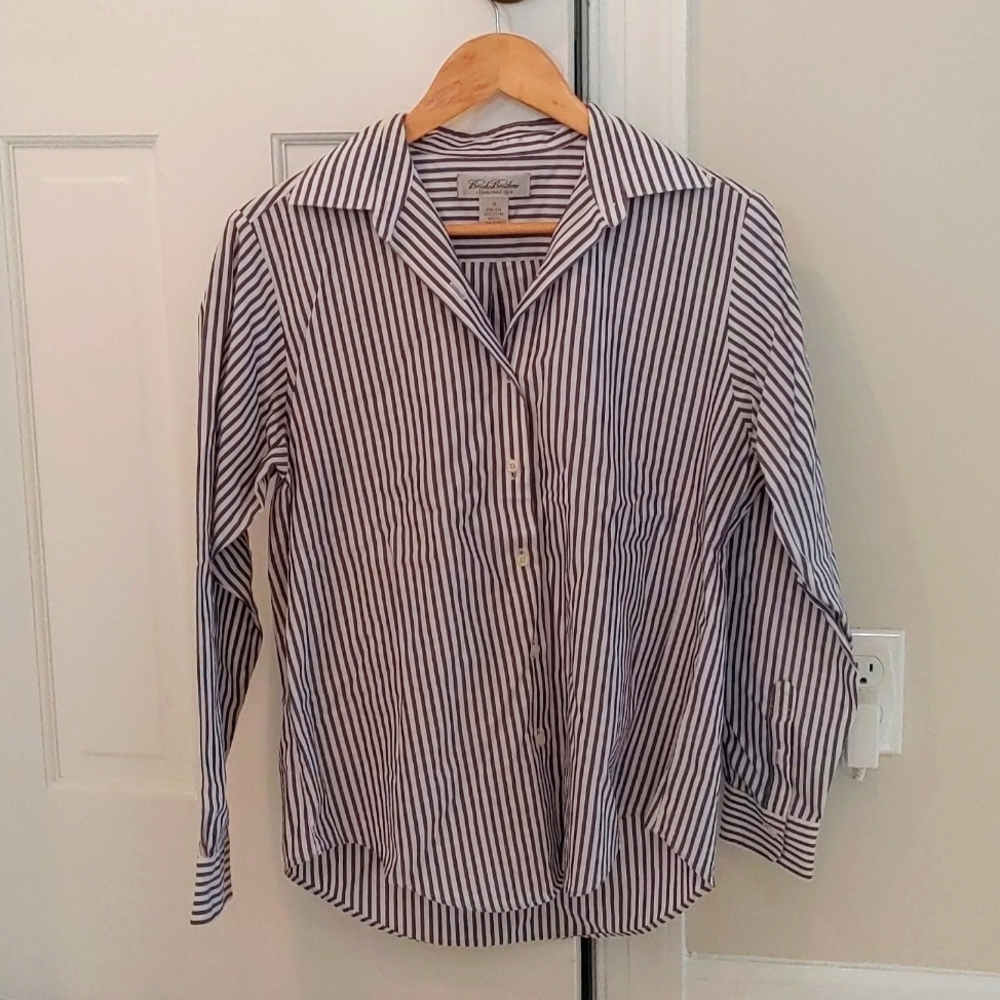 Brooks Brothers Women's Striped Blouse